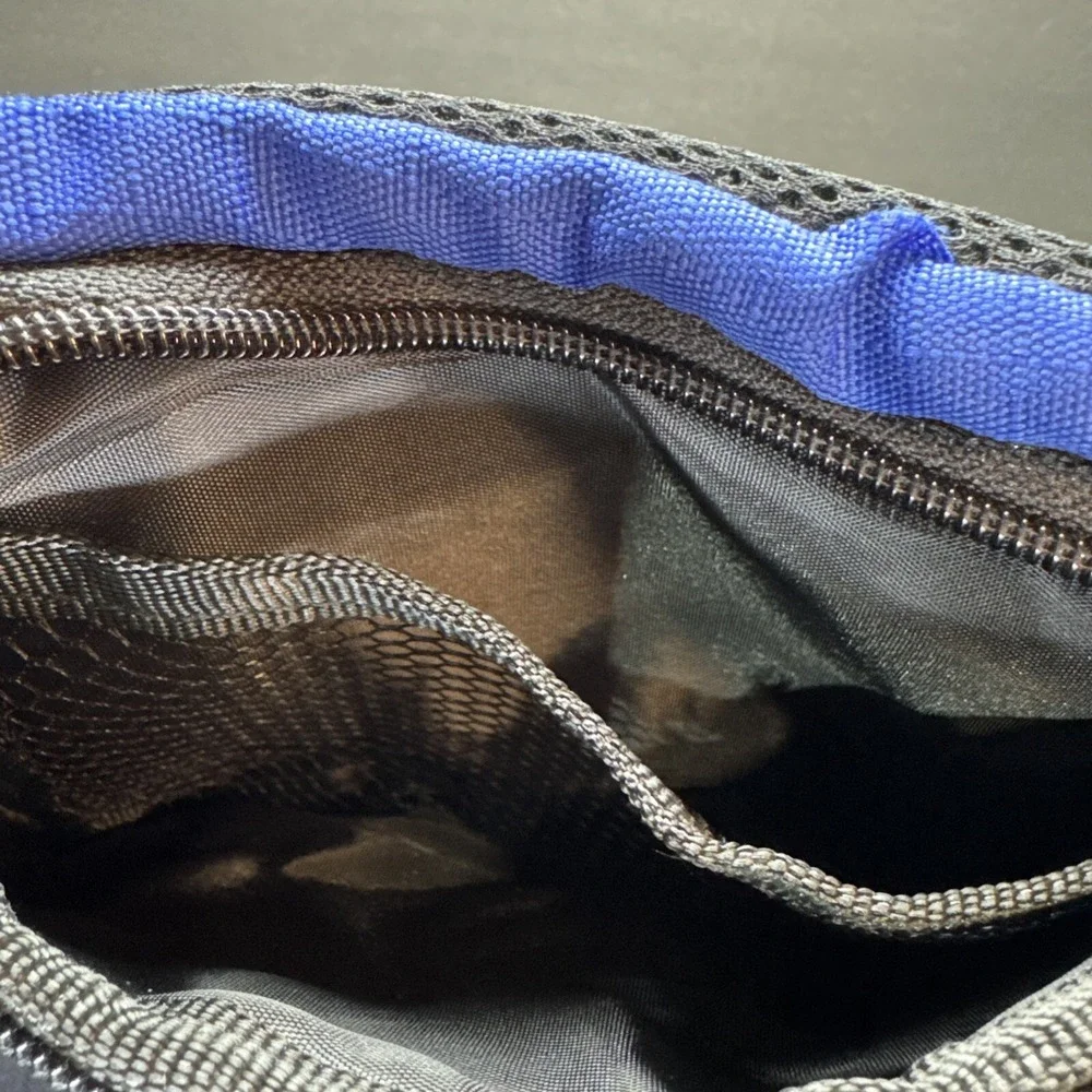 Outward Hound Pet Dog Travel Gear‎ Fanny Pack Holds Water Bottles Strap Blue